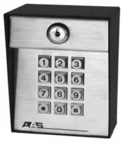 AAS 26-500 12/24V Access Control Keypad 2 Relay 500 Codes Lighted Gate Operators
