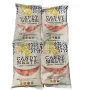 Wilton Candy Melts Flavored 12oz Pink, Vanilla Pack Of 4 New