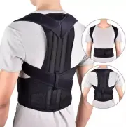ReinforcedBelt Lumbar Column Posture Corrector Vest Adjustable BackSupport Strap