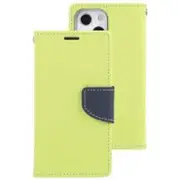 Fancy Diary Case for iPhone 13 Lime/Green