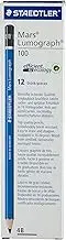 Staedtler Mars Lumograph Writing, Drawing, Sketching Pencil (Box of 12) (4B)