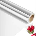 Clear Cellophane Wrap Roll | 100’Ft. Long X 34”In. Extra Wide | 2.5 Mil Thick...