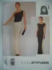 Lauren Sara Vogue 2071 evening gown pattern 12-16, uncut, prom, MOB!