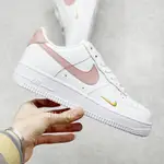 特價 NIKE AIR FORCE 1LOW RUST PINK白粉 迷你鉤 金鉤 金勾男女款 CZ0270103