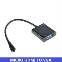 在飛比找蝦皮購物優惠-Micro HDMI 轉 VGA 接頭 手機 HDMI 轉 