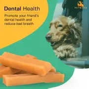 Long Lasting Himalayan Yak Milk Dog Chew, Yak Cheese Treat Medium-12 Pcs Chews