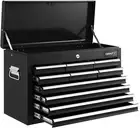 10 Drawers Tool Box Chest, Lockable Toolbox Tools Storage Cabinet Garage Ute Org