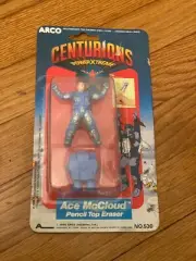 1986 KENNER CENTURIONS "Ace McCloud" Action Figure COMPLETE
