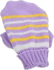 Totority Dog Heart Sweaters for Stylish Knitted Pet Sweaters Turn Down Collar Christmas Valentine Day Outfit for Dogs and Cats Multiple Colors