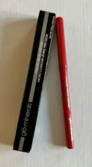 GLO MINERALS - Precise Micro Lip liner Aster Red 0.012oz New Boxed