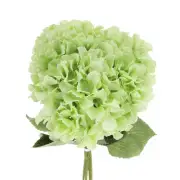Artificial Flowers 5 Bundles, Green Fake Hydrangea Plants for Wedding Outdoor