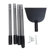 Snow Shovel Ice Scraper Long Handle Flat Shovel Snow Ice Chopper Ice Removal GH