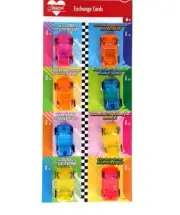 Assorted Car-Themed Valentine's Day Exchange Cards, 8 ct. Mini Seasonal Multi