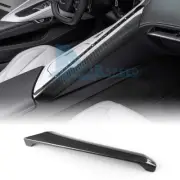 Passenger Side Trim Cover REAL HARD Carbon Fiber For Chevrolet Corvette C8 20-24