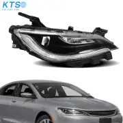 Headlights For 2016 2017 Chrysler 200 w/o LED DRL Headlamp Halogen Right Side (for: Chrysler)