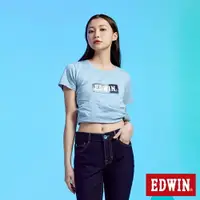 在飛比找樂天市場購物網優惠-EDWIN 再生系列 CORE拼布 BOX LOGO短袖T恤