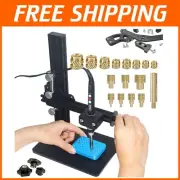 Heavy-Duty Heat Set Insert Tool with 370 Brass Inserts for 3D Printing Mastery