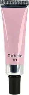 Solid Nail Glue Gel, 30g Clear Solid Nail Tips Gel, Super Strong Soft Gel Nail Glue, Long Lasting Acrylic Nail Glue, Press on Nail Adhesive for Nail Extension