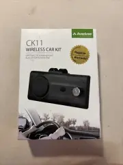 HANDS-FREE WIRELESS CAR KIT, DUAL LINK SPEAKERPHONE, VOICE DIAL, AVANTREE CK11