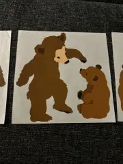 Mrs.Grossmans Extravagant Bear Stickers