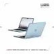 【UAG】(U) Macbook Air 13吋（2022/2024）耐衝擊輕量保護殼-透藍(M2/M3保護殼)