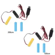 USB Power Supply Adapter for AA Battery Replace 3 AA Battery for Pumpkin Lantern