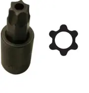9491 TORX® T60 1/2” DRIVE TAMPER-PROOF TORX® BIT SOCKET– USA MADE