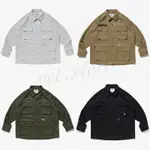 WTAPS 21AW JUNGLE 01 / LS / COTTON. TWILL 四袋 長袖襯衫 外套