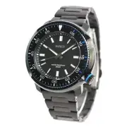 WIRED WIRED SOLIDITY AGAJ406 Black men Watch Waterproof 20 BAR New in Box