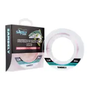 Samdely Pink Fluorocarbon Leader, #4.0, 15lb, 30Mtr