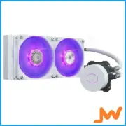 Cooler Master MasterLiquid ML240L RGB V2 AIO Liquid CPU Cooler - White