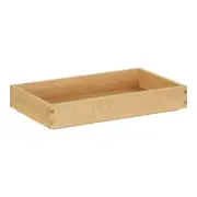 Cal-Mil Sydney 20" x 12" x 3" Oak Display Box 23106-12203-21 WS-211C231061220320