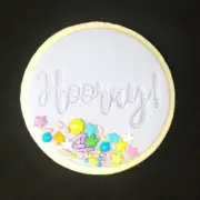 Hooray! Stamp cookie embosser biscuit fondant cupcake dessert decorating tool