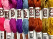 DMC “Soft Cotton” Matte Tapestry Thread - 9 x Assorted Skeins