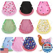 Tideme 9 Pcs Chicken Saddles For Hens, Waterproof Chicken Aprons with Elastic
