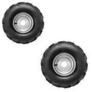 2pcs 16X8-7 Tire Rim Wheels Assembly 3 Stud For 110cc Go Kart Quad ATV Mini Bike