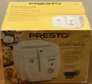 Brand New Presto Cool Daddy Cool-touch Deep Fryer Mint in Box