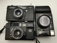 在飛比找Yahoo!奇摩拍賣優惠-雅西卡旁軸兩臺 定焦鏡頭38mm.   1:2.8