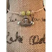 Alien on a Trip Choker Necklace with Glow in the Dark Beads