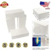 Versatile Fire Brick Pack - 4 Lightweight 2600F Insulators for Kilns & Forges
