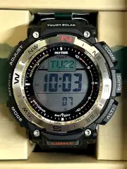 CASIO PRO TREK PRW-3400-1JF Climber Line Atomic Radio Digital Solar Men Watch JP
