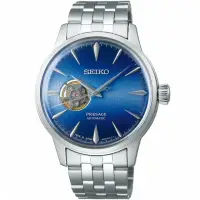 在飛比找momo購物網優惠-【SEIKO 精工】調酒師 鏤空開芯機械腕錶 4R38-01