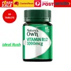 High Strength Vitamin B12 1000mcg - Supports Nervous System 60 Tablets