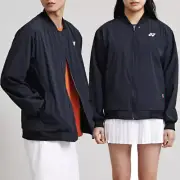 YONEX 24S/S Unisex Tennis Jacket Sportswear Casual Training Black NWT 245JJ001U
