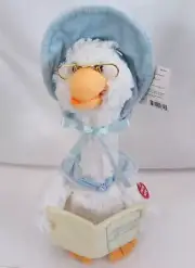 Cuddle Barn Mother Goose Animated Talking Musical Plush Story Telling Kids Toy
