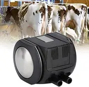 Pulsator Milking Machine, Pulsator Milking Machine for Him Universal Milking Machine Pulsator with 2 Outlets for Cows Goats Sheep Agricultural Equipment