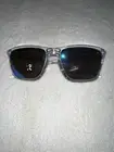 Oakley Sylas OO9448 Crystal Frame / Blue Mirror Lens