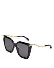 Bvlgari Square Sunglasses, 55mm
