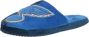 NHL St. Louis Blues Mens Split Color Slide Slippersplit Color Slide Slipper