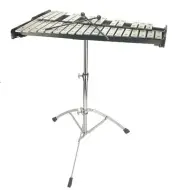 Zenison 32 Key XYLOPHONE 2.5 Octave GLOCKENSPIEL with STAND Gig Bag & Mallets